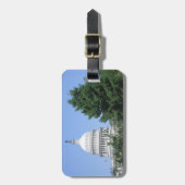 Capitol Building vanuit Bartholdi Park Bagagelabel (Voorkant verticaal)