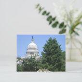 Capitol Building vanuit Bartholdi Park Briefkaart (Staand voorkant)