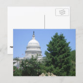 Capitol Building vanuit Bartholdi Park Briefkaart (Voorkant / Achterkant)
