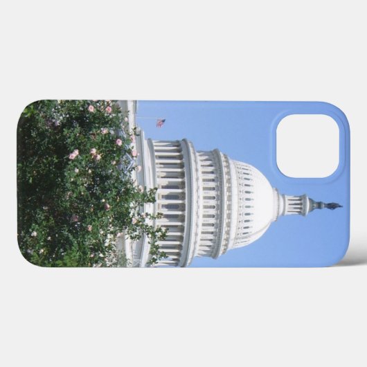 Capitol Building vanuit Bartholdi Park Case-Mate iPhone Case (Achterkant (horizontaal))