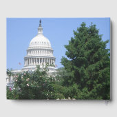 Capitol Building vanuit Bartholdi Park Gastenboek (Achterkant)