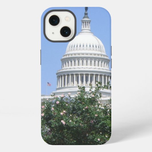 Capitol Building vanuit Bartholdi Park iPhone Hoesje (Achterkant)