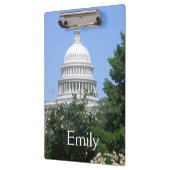 Capitol Building vanuit Bartholdi Park Klembord (Links)