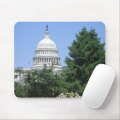 Capitol Building vanuit Bartholdi Park Muismat (Met muis)