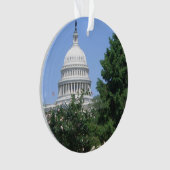 Capitol Building vanuit Bartholdi Park Ornament (voorkant)