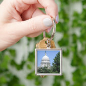 Capitol Building vanuit Bartholdi Park Sleutelhanger (Hand)
