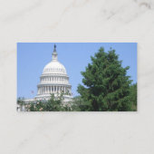 Capitol Building vanuit Bartholdi Park Visitekaartje (Achterkant)