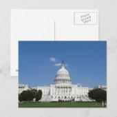 Capitol Building, Washington D.C. Briefkaart (Voorkant / Achterkant)