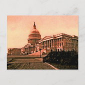 Capitol Building Washington DC  Amerika Briefkaart (Voorkant)