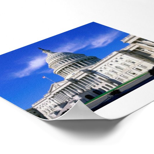 Capitol-Building-Washington-DC Poster (Hoek)