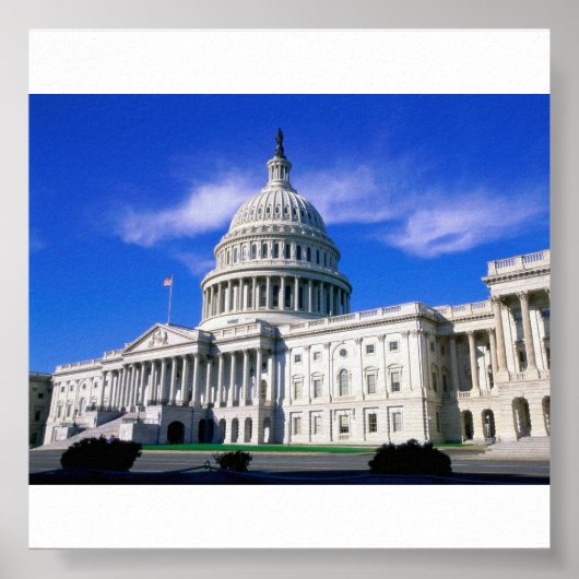 Capitol-Building-Washington-DC Poster (Voorkant)