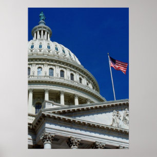 Capitol Building, Washington, Verenigde Staten van Poster