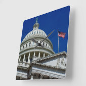 Capitol Building, Washington, Verenigde Staten van Vierkante Klok (Hoek)