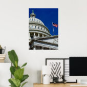 Capitol Building, Washington, VS Poster (Thuiskantoor)