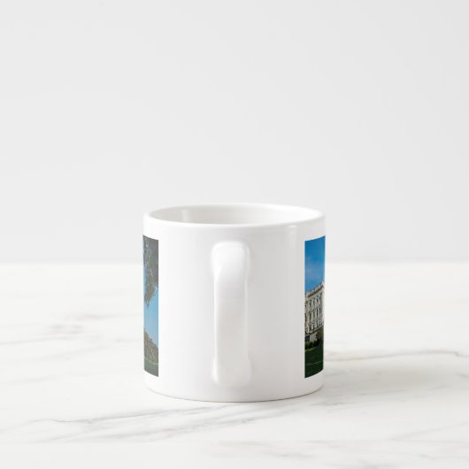 Capitol Building West Uitzicht Espresso Kop (Achterkant)