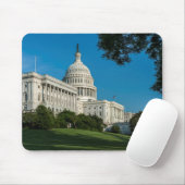 Capitol Building West Uitzicht Muismat (Met muis)