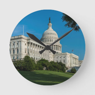 Capitol Building West Uitzicht Ronde Klok