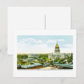 Capitol Centennial Building, Springfield, Illinois Briefkaart (Voorkant / Achterkant)