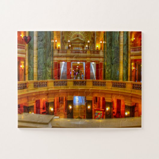 Capitol Chambers Wisconsin Legpuzzel (Horizontaal)