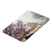 Capitol en Cherry-bloesems Magneet (Linkerzijde)