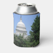 Capitol-gebouw van Bartholdi Park Blikjeskoeler (Blikje Achterkant)