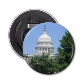 Capitol-gebouw van Bartholdi Park Button Flesopener (Voorkant)