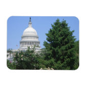 Capitol-gebouw van Bartholdi Park Magneet (Horizontaal)