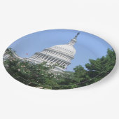 Capitol-gebouw van Bartholdi Park Papieren Bordje (Gekanteld)