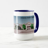 Capitol gekleurd in Arizona State Mok (Voorkant rechts)