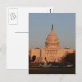 Capitol Hill-ansichtkaart Briefkaart (Voorkant / Achterkant)