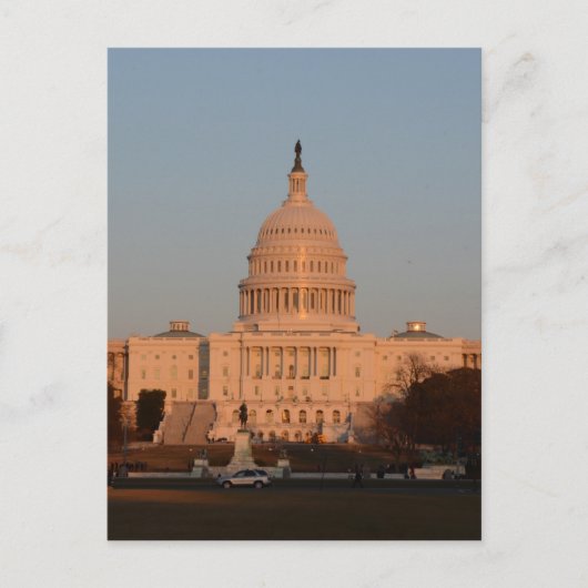 Capitol Hill-ansichtkaart Briefkaart (Voorkant)