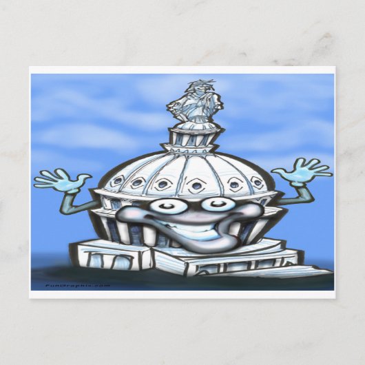 Capitol Hill Briefkaart (Voorkant)