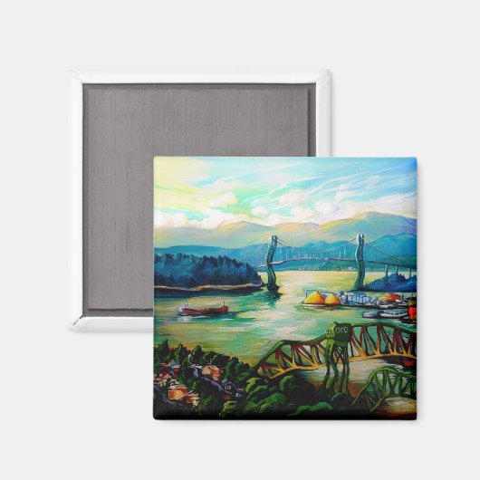 Capitol Hill Dawn Magneet (Voorkant / Achterkant)