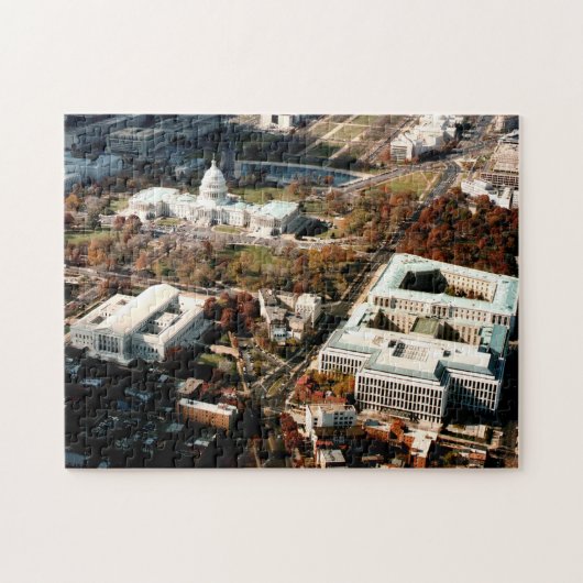 Capitol Hill DC Legpuzzel (Horizontaal)