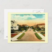 Capitol Hill District, Seattle, Vintage van Washin Briefkaart (Voorkant / Achterkant)