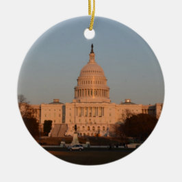 Capitol Hill Keramisch Ornament