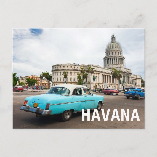 Capitol in Havana Briefkaart (Voorkant)