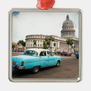 Capitol in Havana Metalen Ornament