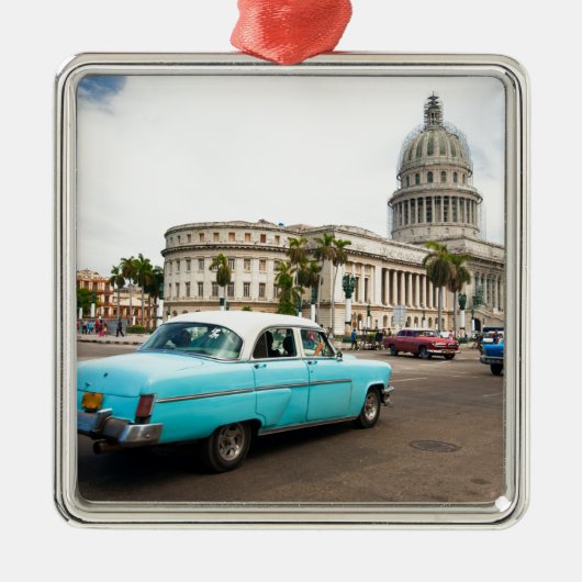 Capitol in Havana Metalen Ornament (Voorkant)