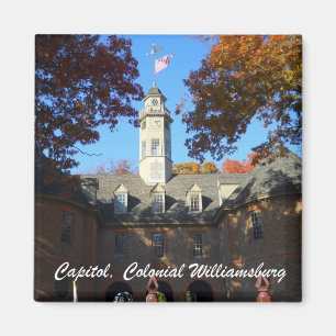 Capitol, koloniaal Williamsburg Magneet