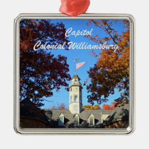 Capitol, koloniaal Williamsburg Metalen Ornament