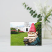 Capitol Lawn Gnome Briefkaart (Staand voorkant)