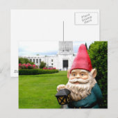 Capitol Lawn Gnome Briefkaart (Voorkant / Achterkant)