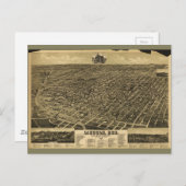 Capitol Lincoln, Nebraska (1889) Briefkaart (Voorkant / Achterkant)