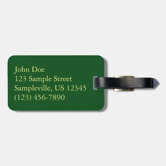 Capitol met kerstfeest Washington DC-feestdag Bagagelabel (Achterkant horizontaal)