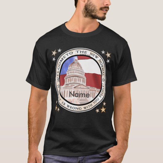 Capitol New Normal Politiek T-shirt (Voorkant)