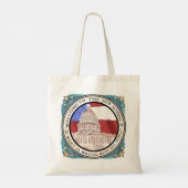 Capitol Nieuwe Normaal  Tote Bag (Achterkant)