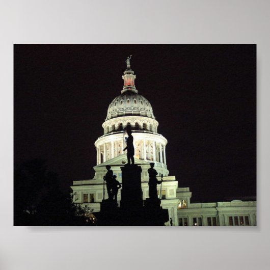 Capitol of Texas Poster (Voorkant)