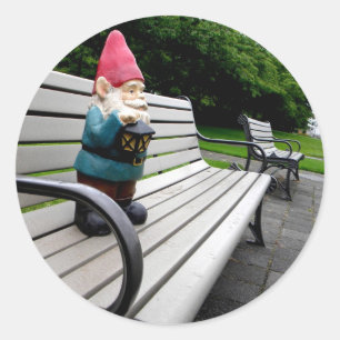 Capitol Park Gnome Ronde Sticker