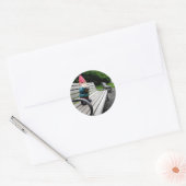 Capitol Park Gnome Ronde Sticker (Envelop)
